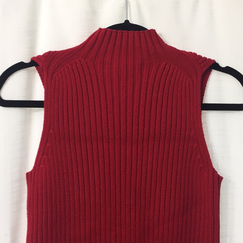 Petite Sophisticate Sleeveless Sweater - Picture 3 of 6